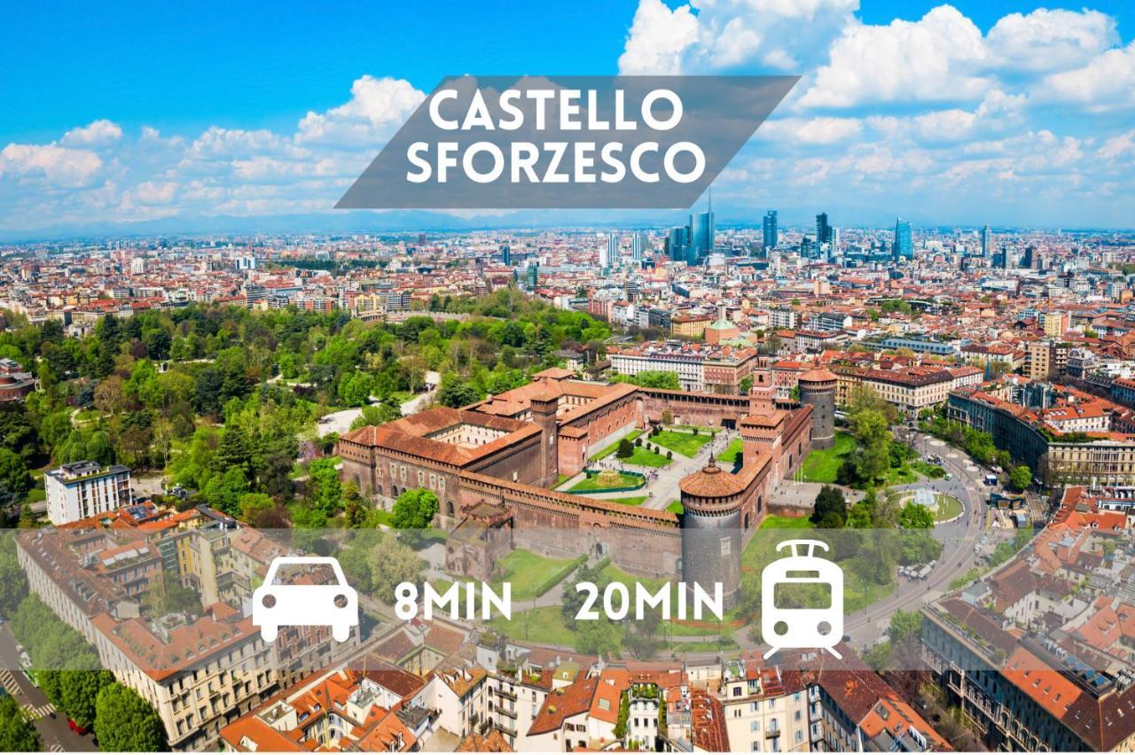 Loft Duomo Navigli 12 Min A Piedi Appartement Milaan Buitenkant foto
