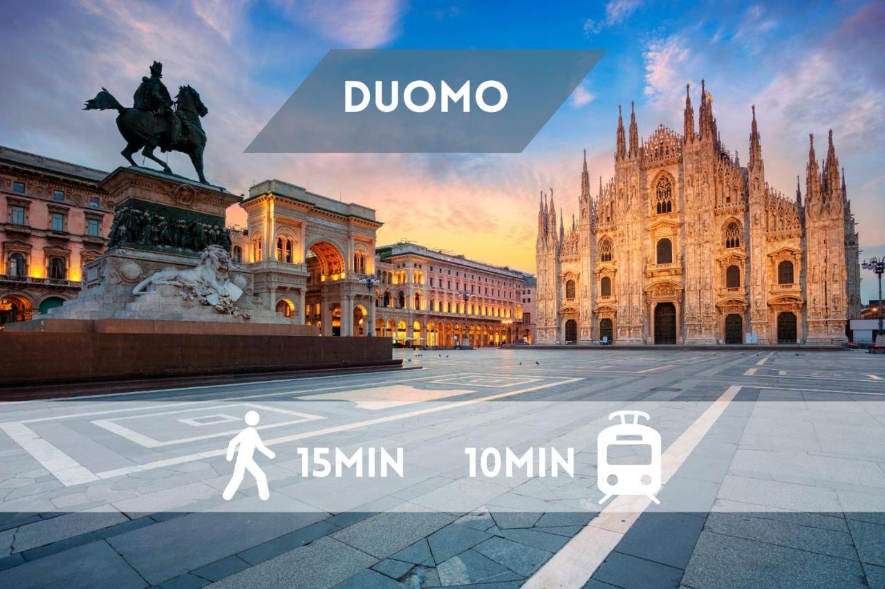 Loft Duomo Navigli 12 Min A Piedi Appartement Milaan Buitenkant foto